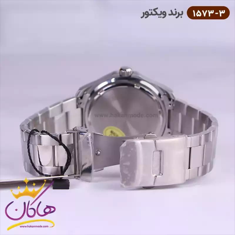 ساعت ویکتور مردانه فلزی کد 1573/3 — تصویر ۲