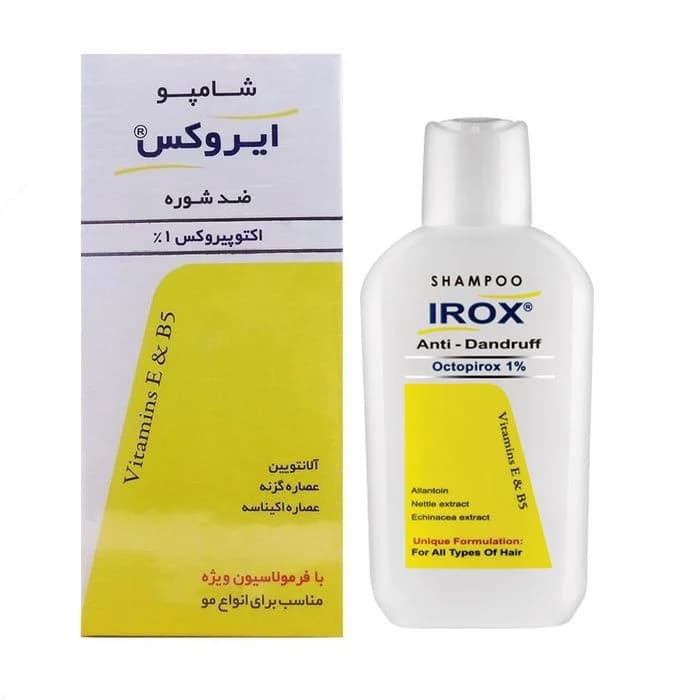 شامپو ضد شوره مو ایروکس مدل Octopirox حجم 200 میلی لیتر — تصویر ۲