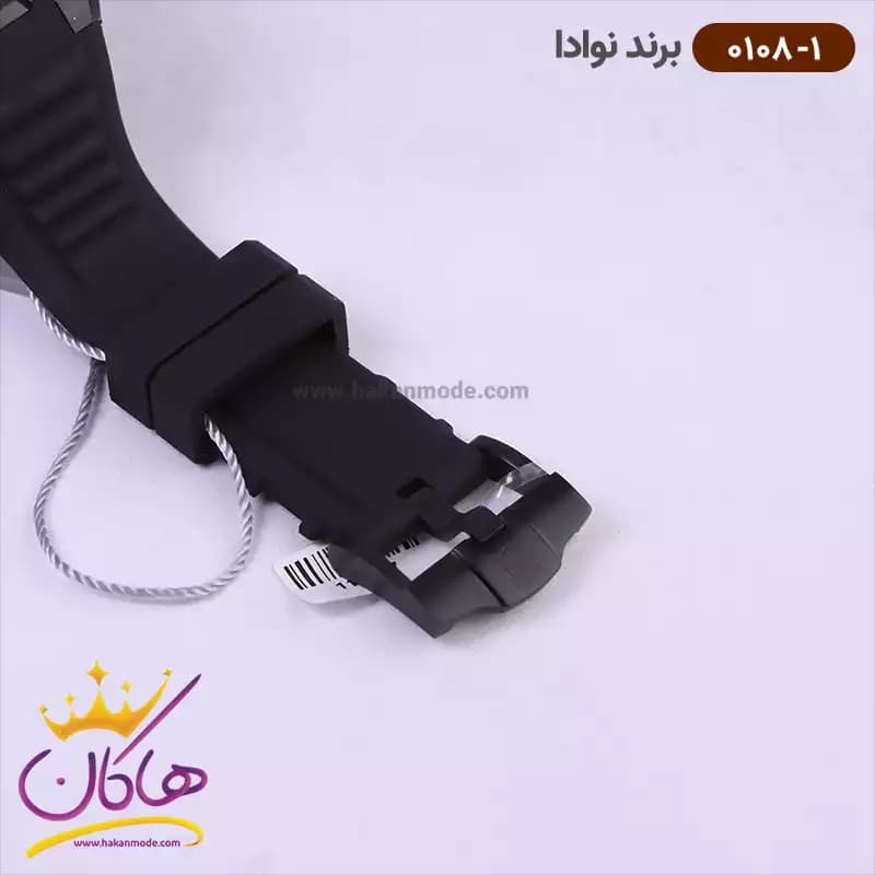 ساعت نوادا مردانه بند رابر کد 0108/1 — تصویر ۳