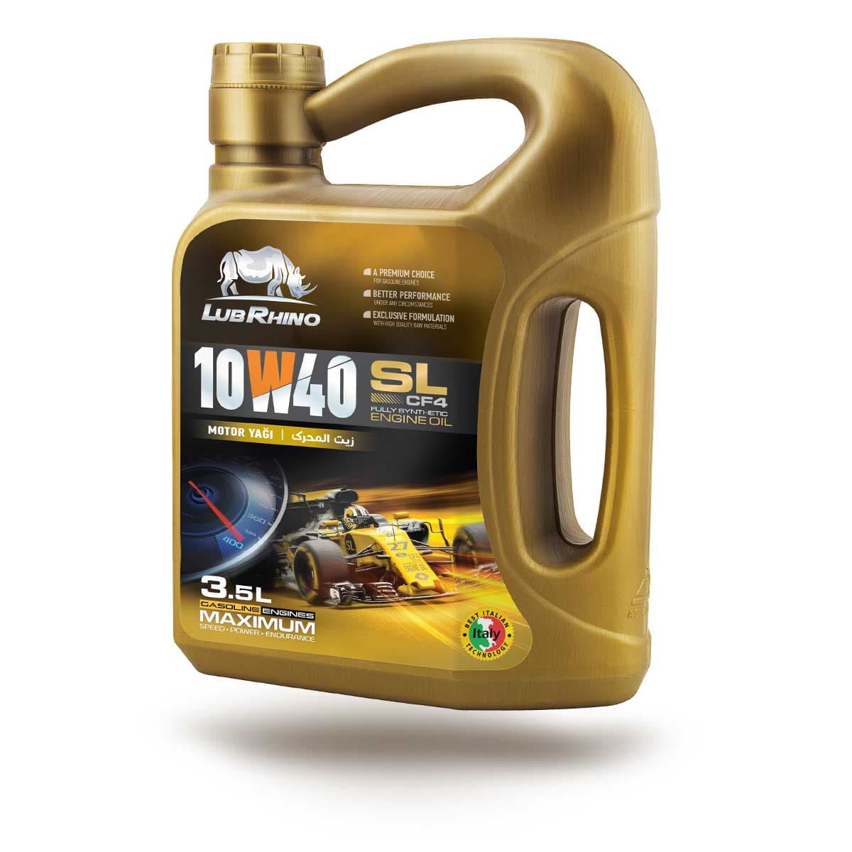 روغن موتور لوبرینو SN 10W-40 صادراتی 4 لیتری