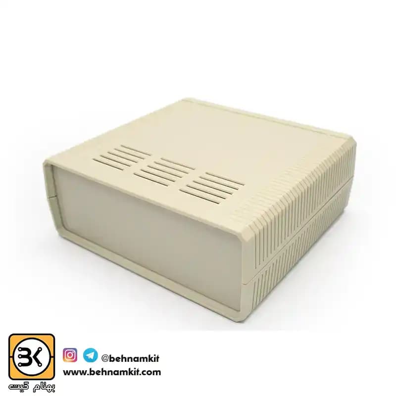 جعبه چهارتكه 19 × 20 ارتفاع 7.5 مشکی / پايه تاشونده — تصویر ۷