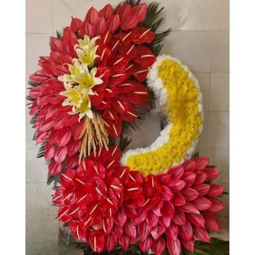 تاج گل از گل فروشی محله چیتگر تهران t2843