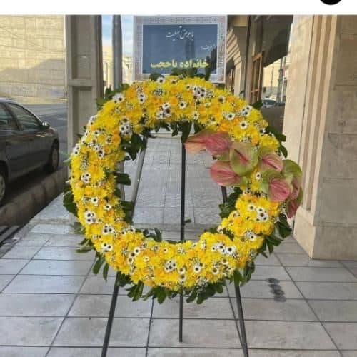 تاج گل از گل فروشی محله تهران جوادیه t2835