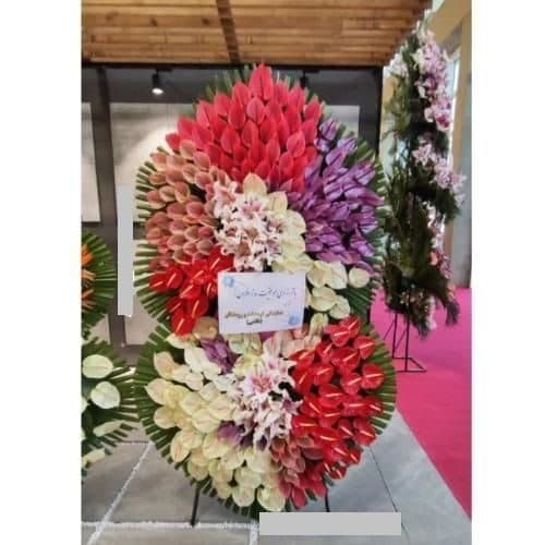 تاج گل از گل فروشی شهرک شهید چمران تهران t2755
