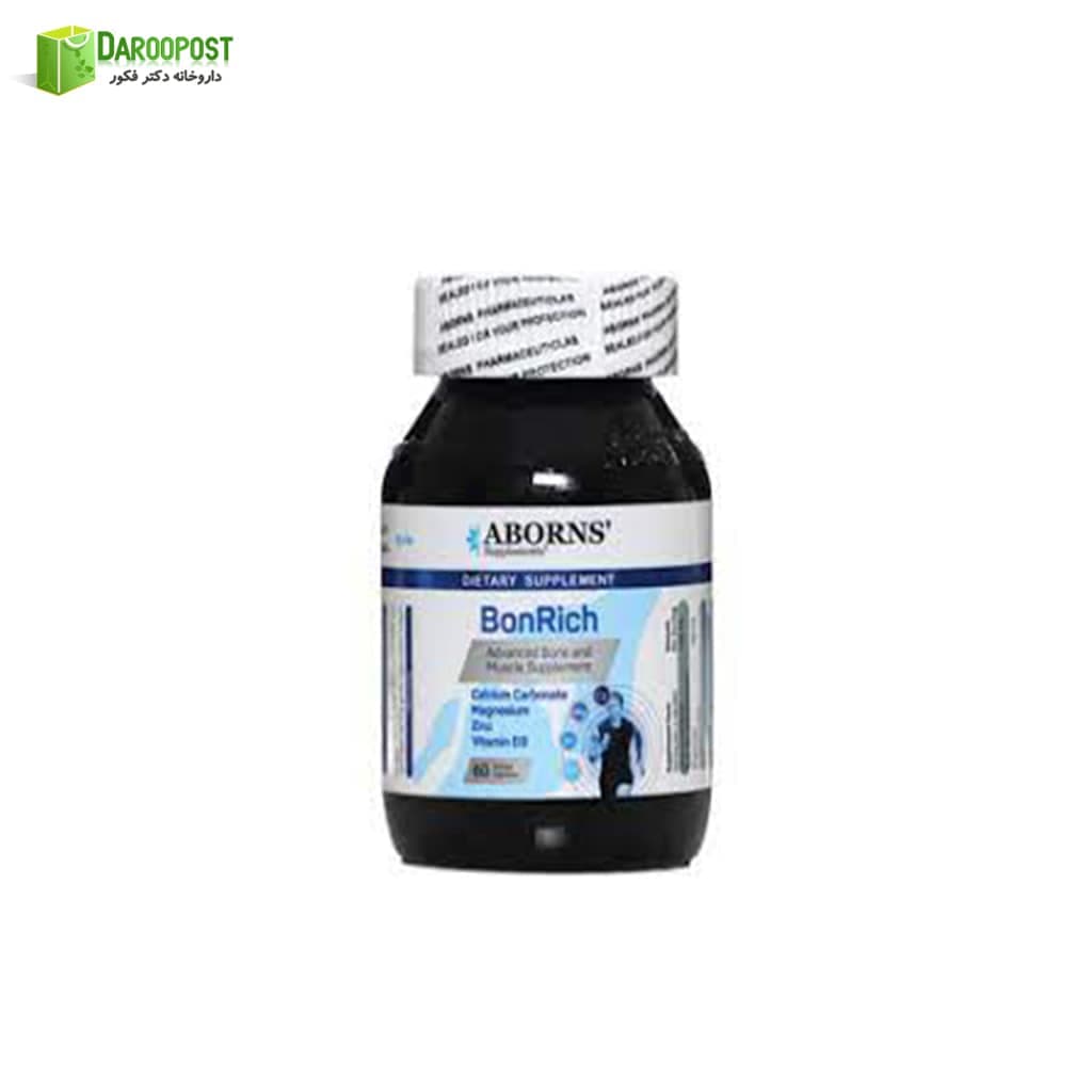 سافت ژل 60 عددی بونریچ ابورنز | Abornns Bonrich Softgel Capsules