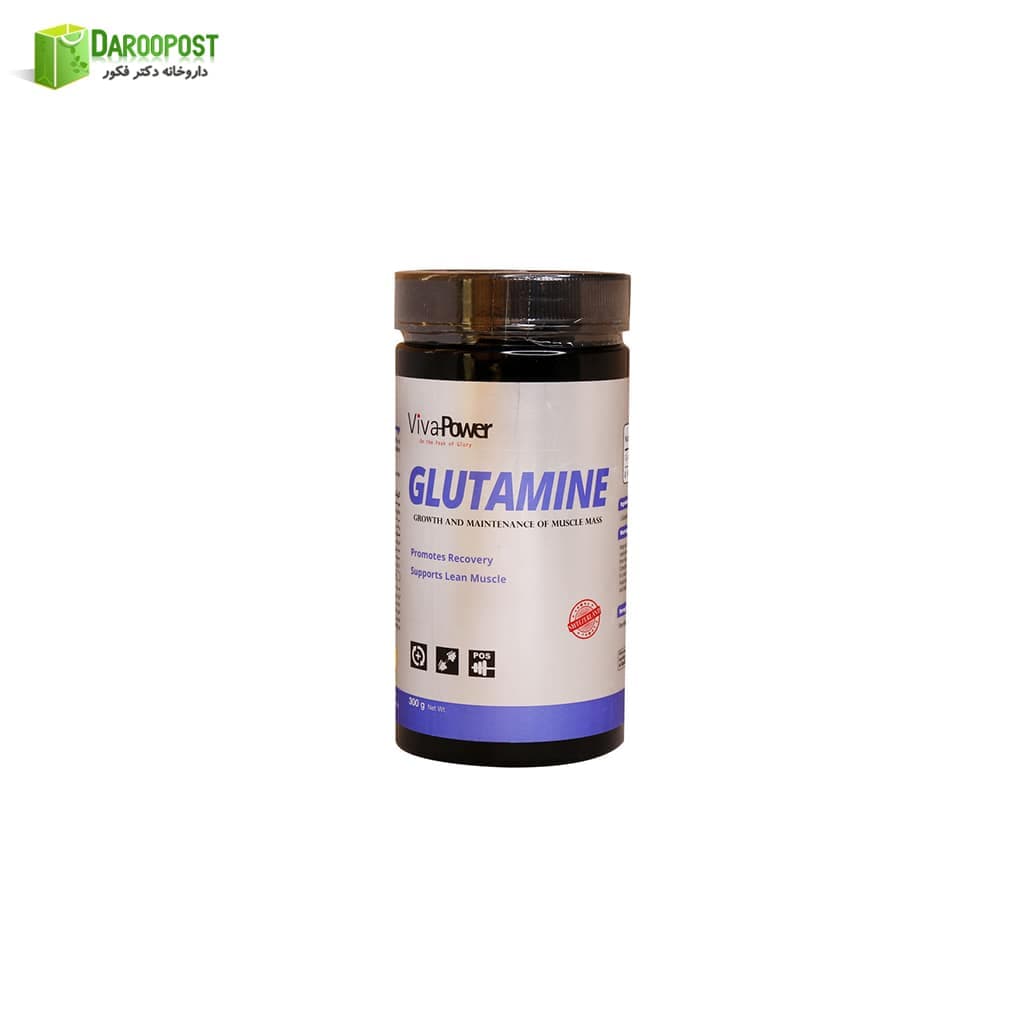 پودر گلوتامین 300 گرمی ویوا پاور | Viva Power Glutamin 300 gr