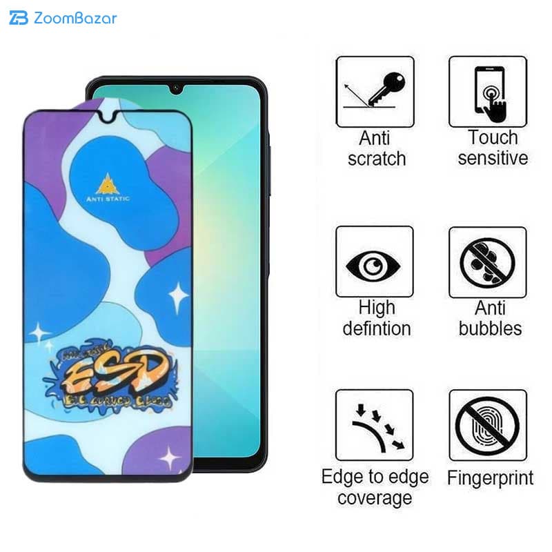 گلس اپیکوی مدل Star ESD مناسب برای گوشی موبایل سامسونگ Galaxy A06/A06s/A05s/A05/F05 — تصویر ۶
