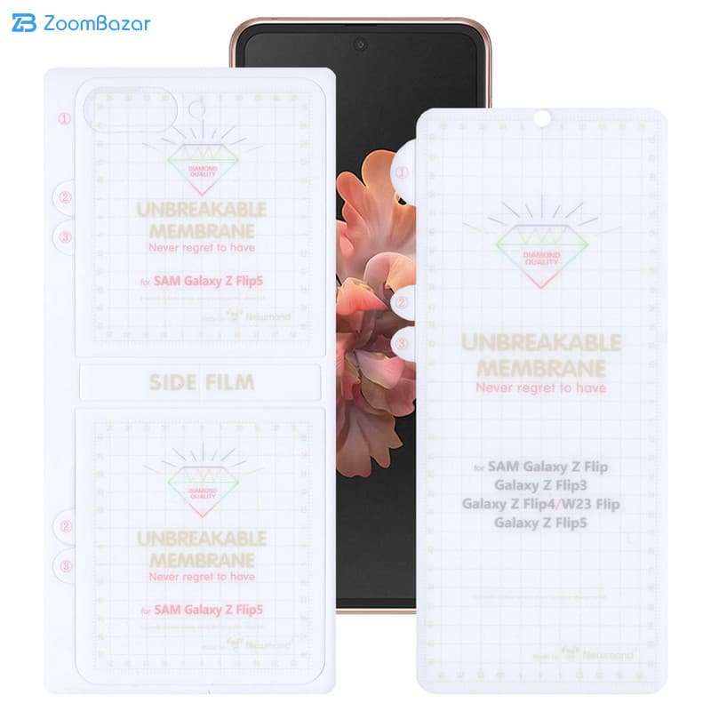 گلس اپیکوی مدل Hydrogel مناسب برای گوشی موبایل سامسونگ Galaxy Z Flip 6 — تصویر ۴