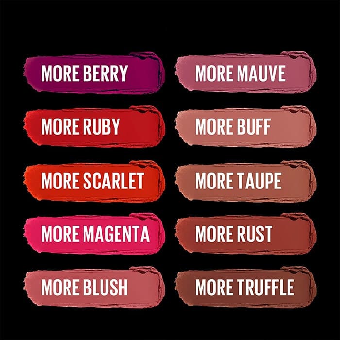 رژ لب استیکی مات میبلین رنگ More Rust 899 — تصویر ۶