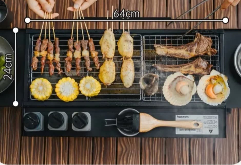 باربیکیو رومیزی تاشو نیچرهایک مدل CNK2450CF018 — تصویر ۴
