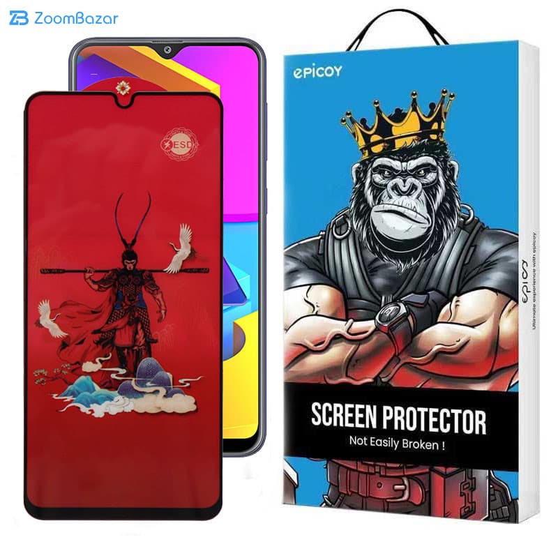 گلس اپیکوی مدل Monkey King مناسب برای گوشی موبایل سامسونگ Galaxy M10s 4G/M21s 4G/M21 4G/M22 4G — تصویر ۲