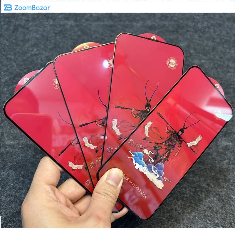 گلس اپیکوی مدل Monkey King مناسب برای گوشی موبایل سامسونگ Galaxy M04 4G/M02 4G/M12 4G (India)/F12 4G/F02s 4G — تصویر ۸