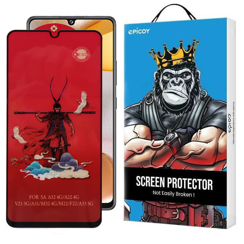 گلس اپیکوی مدل Monkey King مناسب برای گوشی موبایل سامسونگ Galaxy A42 5G/A32 5G/A22 5G/A12 Nacho/A12 4G/A20s 4G