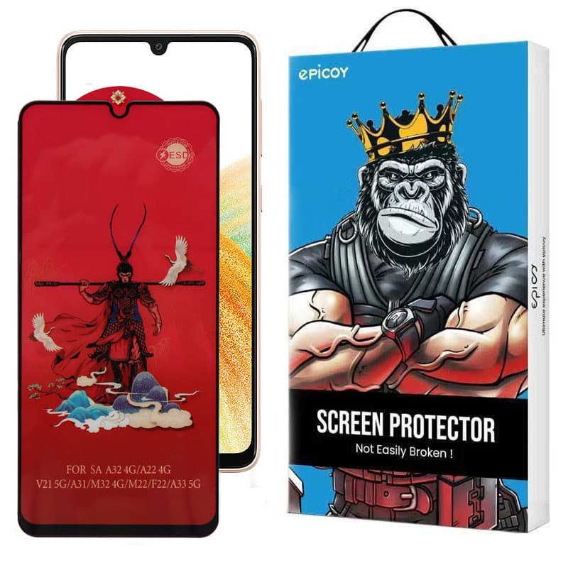 گلس اپیکوی مدل Monkey King مناسب برای گوشی موبایل سامسونگ Galaxy A33 5G/A32 4G/A22 4G/A50 4G