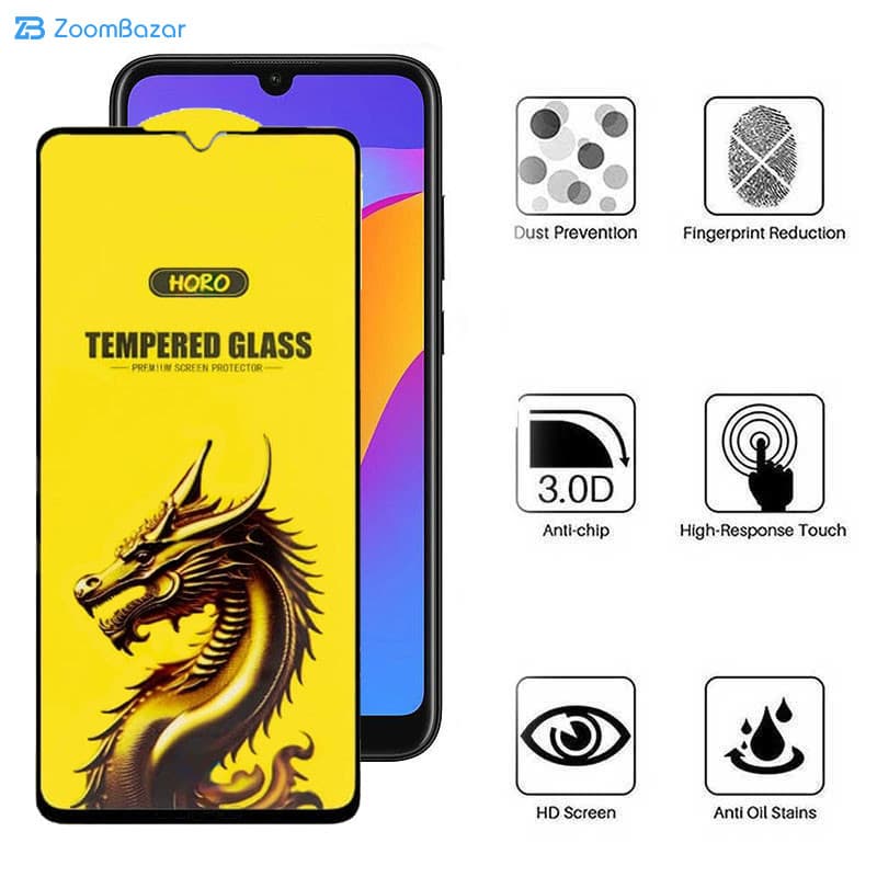 گلس اپیکوی مدل Golden Dragon مناسب برای گوشی موبایل آنر 8A 2020 — تصویر ۳
