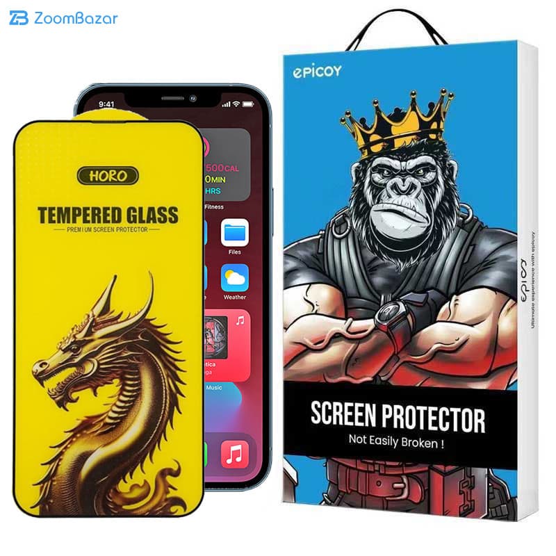 گلس اپیکوی مدل Golden Dragon مناسب برای گوشی موبایل اپل iPhone 12 Pro Max — تصویر ۲