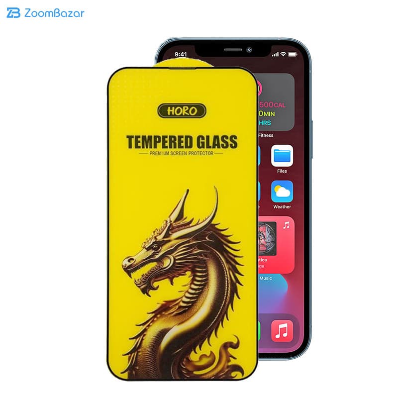 گلس اپیکوی مدل Golden Dragon مناسب برای گوشی موبایل اپل iPhone 12 Pro Max — تصویر ۳