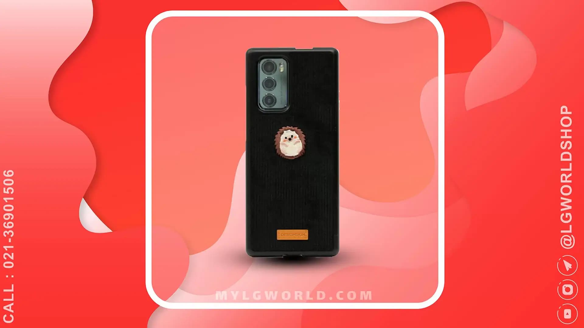 قاب اصل Design Skin برای گوشی LG WING ساخت کره جنوبی