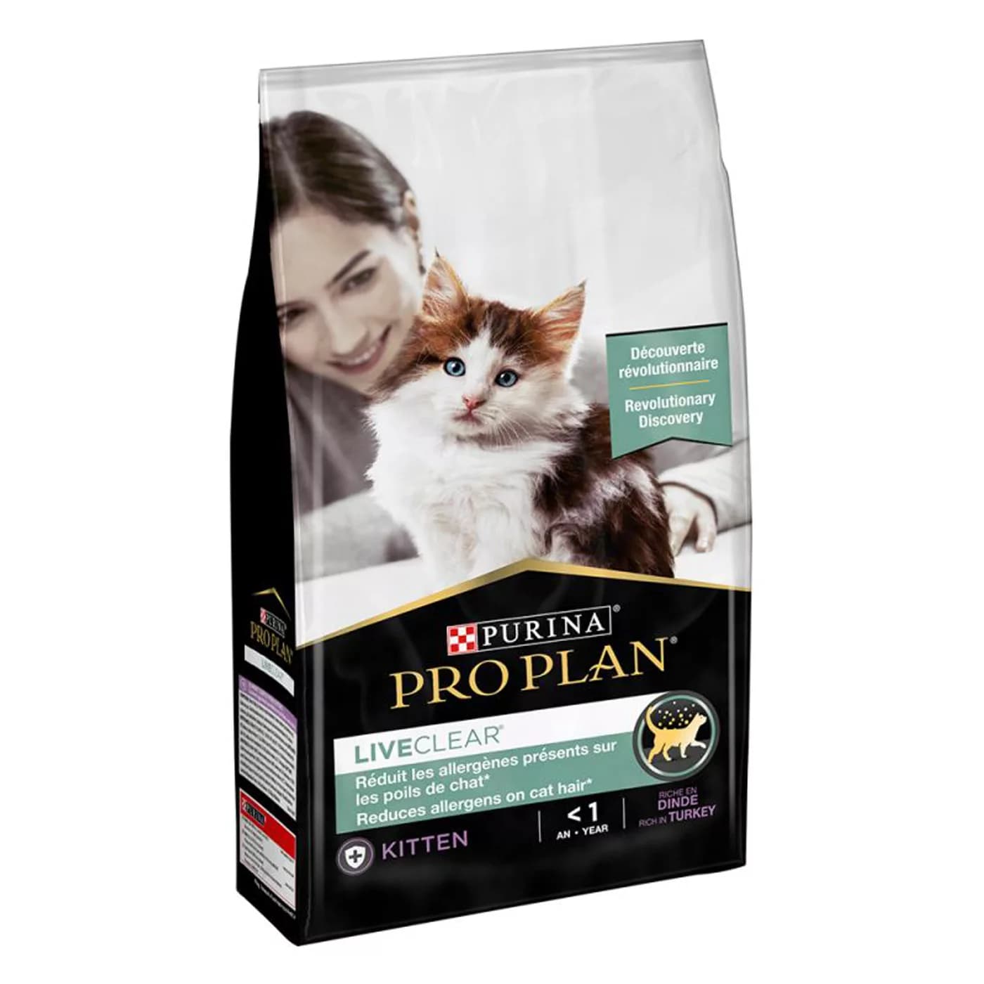 غذای خشک بچه گربه پروپلن مدل PROPLAN LIVECLEAR Kitten وزن 1.4 کیلوگرم