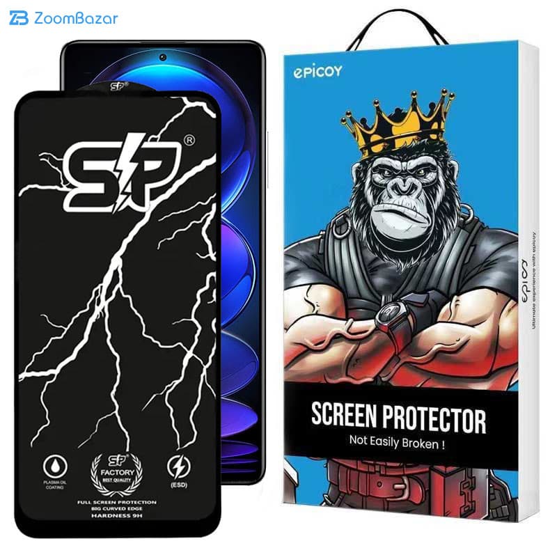 گلس اپیکوی مدل SP Factory مناسب برای گوشی موبایل شیائومی Redmi Note 12 Pro Plus / Note 12 Pro 5G/4G / Note 12 5G/4G / Note 12 (China) — تصویر ۲