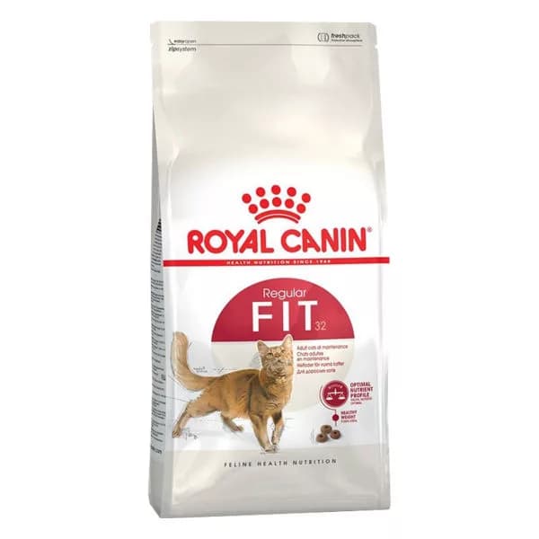غذای خشک گربه رویال کنین مدل کنترل وزن Regular Fit 32 وزن 10 کیلوگرم — تصویر ۳