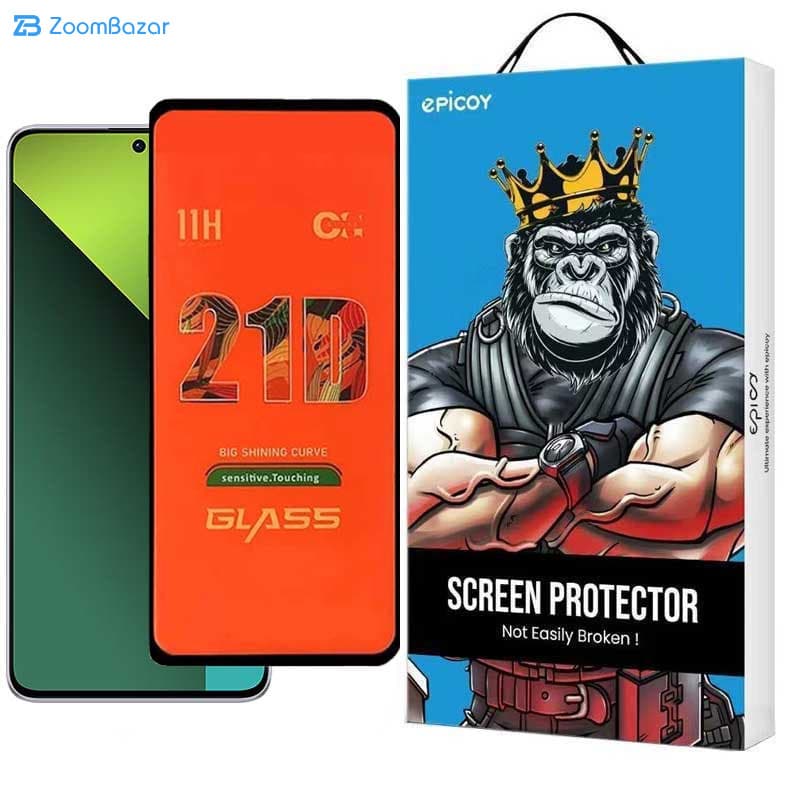 گلس 21D اپیکوی مدل Orange Sensitive Touch مناسب برای گوشی موبایل شیائومی Redmi Note 13 Pro 4G/5G / Note 13 4G/5G / Note 13R Pro — تصویر ۲
