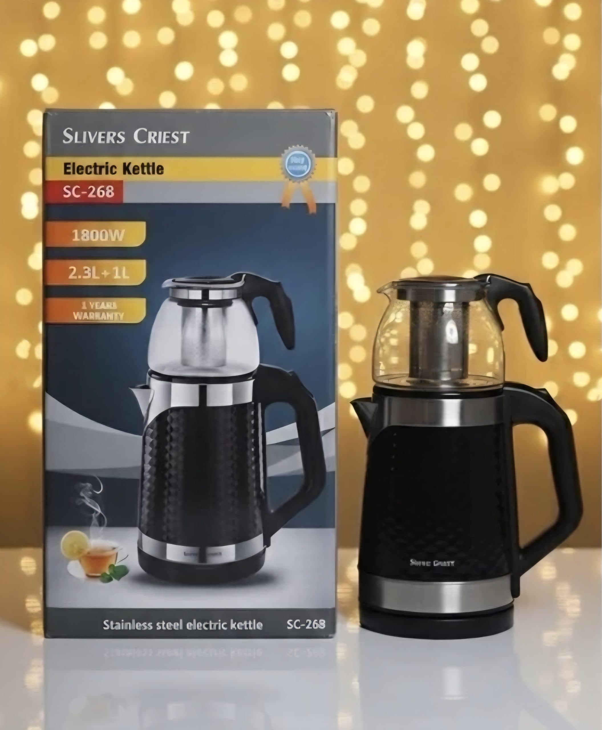 چای ساز روهمی SLIVERS CRIEST مدل SC_268