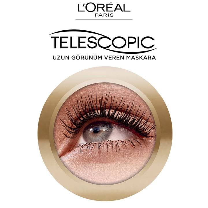 ریمل تلسکوپیک گلد Telescopic Maskara Gold لورال پاریس — تصویر ۳