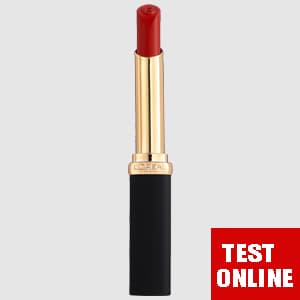 رژلب کالر ریج Color Riche Intense Volume Matte 346 Rouge Determin لورال پاریس