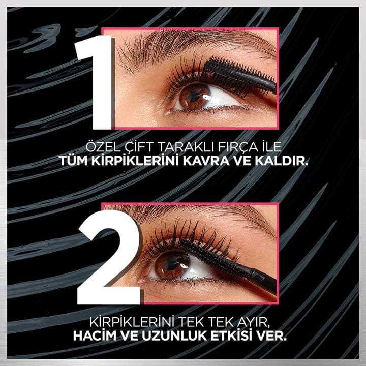 ریمل تلسکوپیک لیفت Telescopic Lift Maskara لورال پاریس — تصویر ۷
