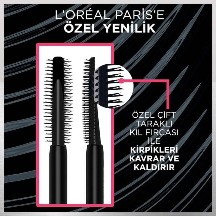 ریمل تلسکوپیک لیفت Telescopic Lift Maskara لورال پاریس — تصویر ۸
