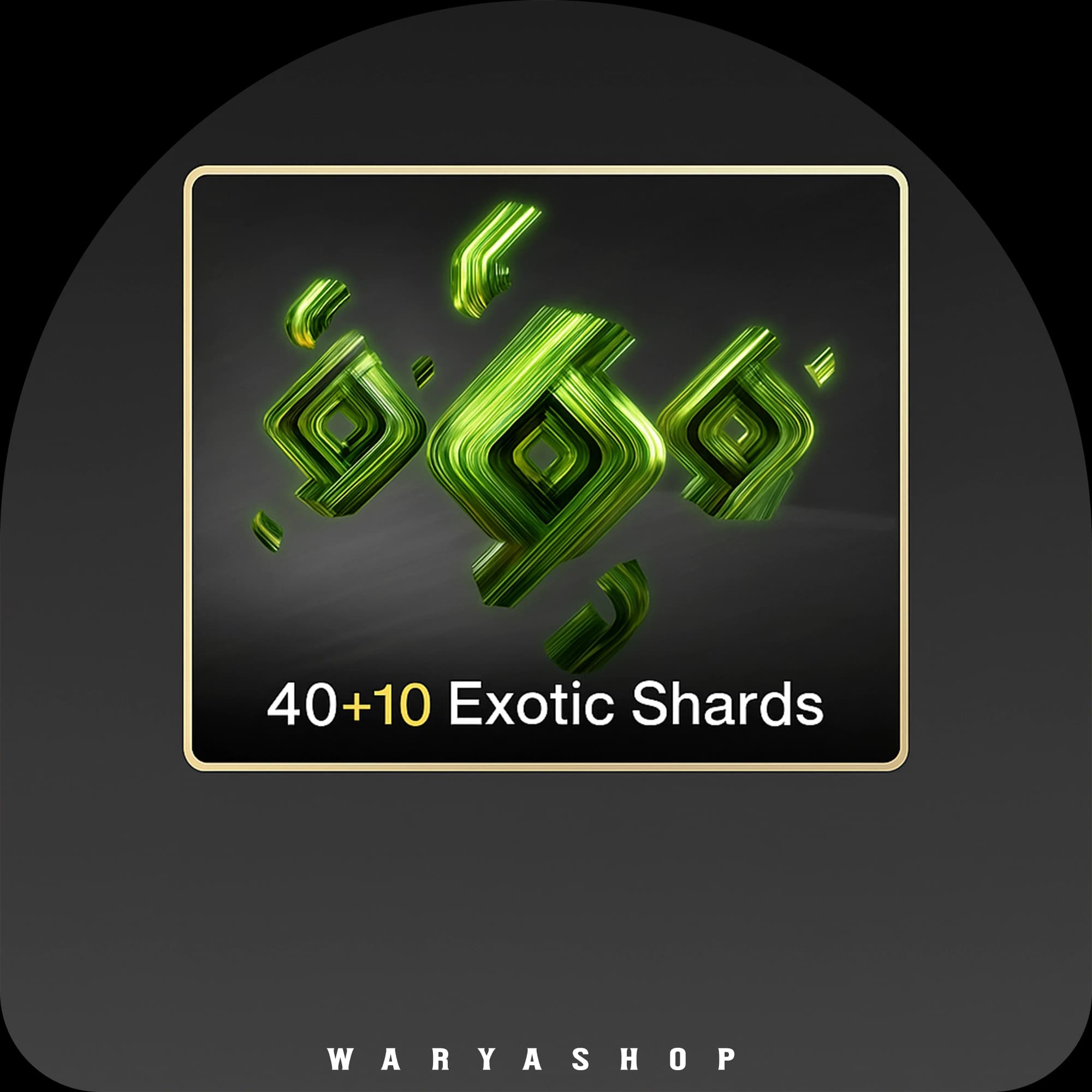 50 Exotic Shards اپکس لجندز