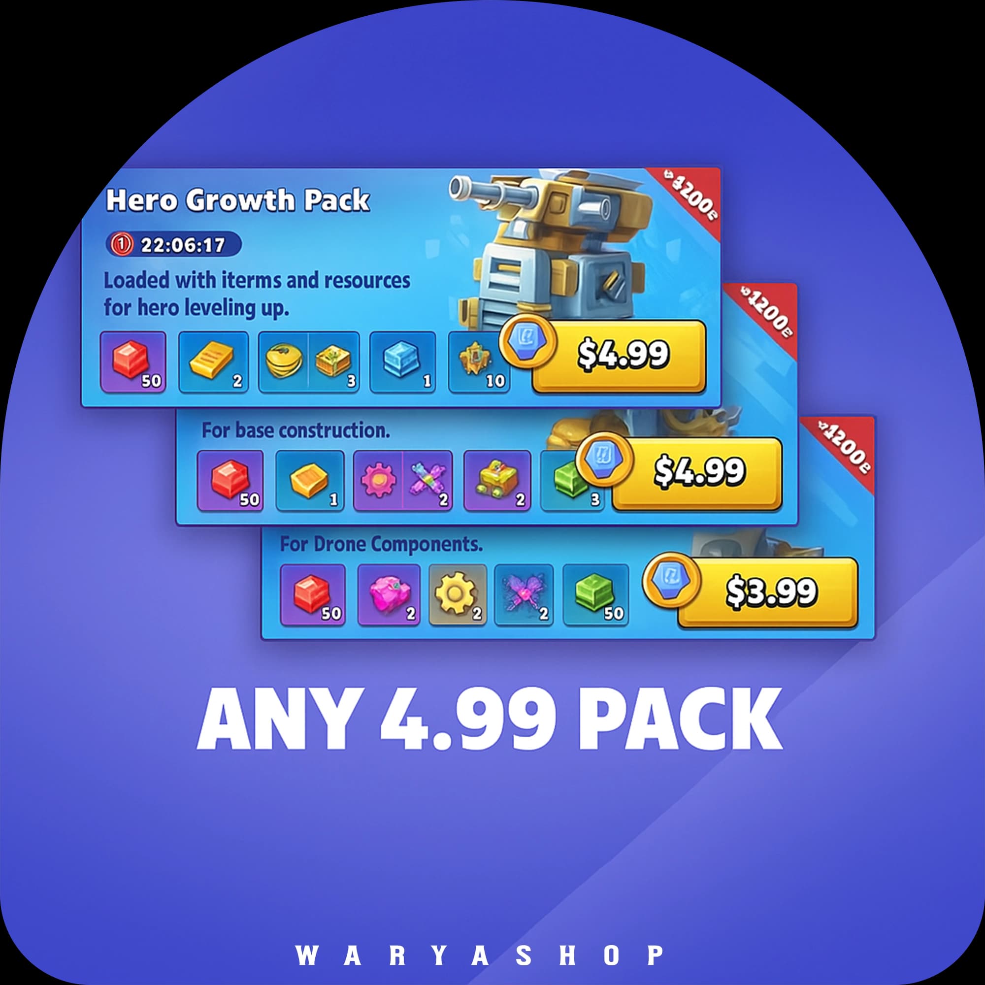 آیتم دلخواه 4.99 دلاری بازی Last War Survival به انتخاب شما