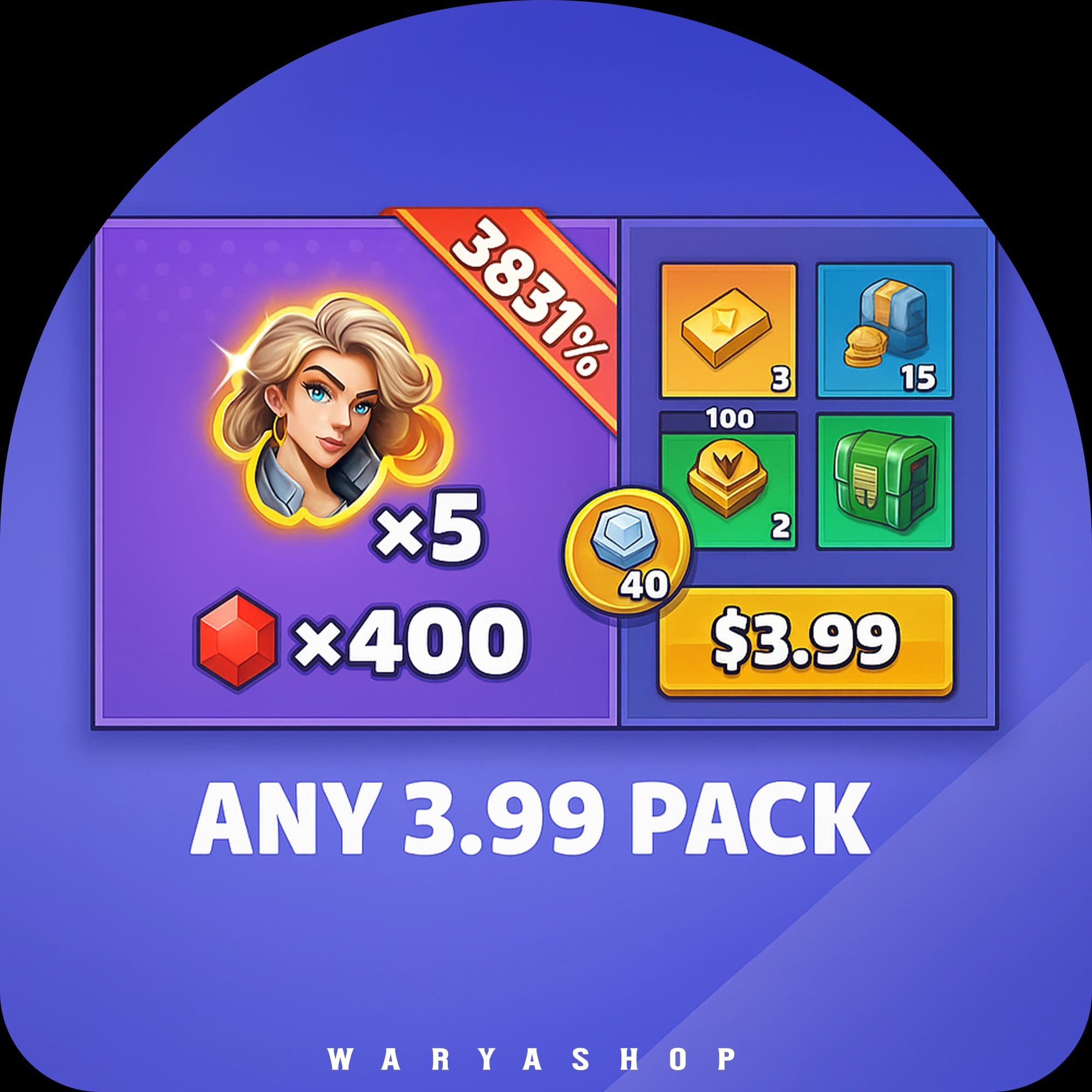 آیتم دلخواه 3.99 دلاری بازی Last War Survival به انتخاب شما