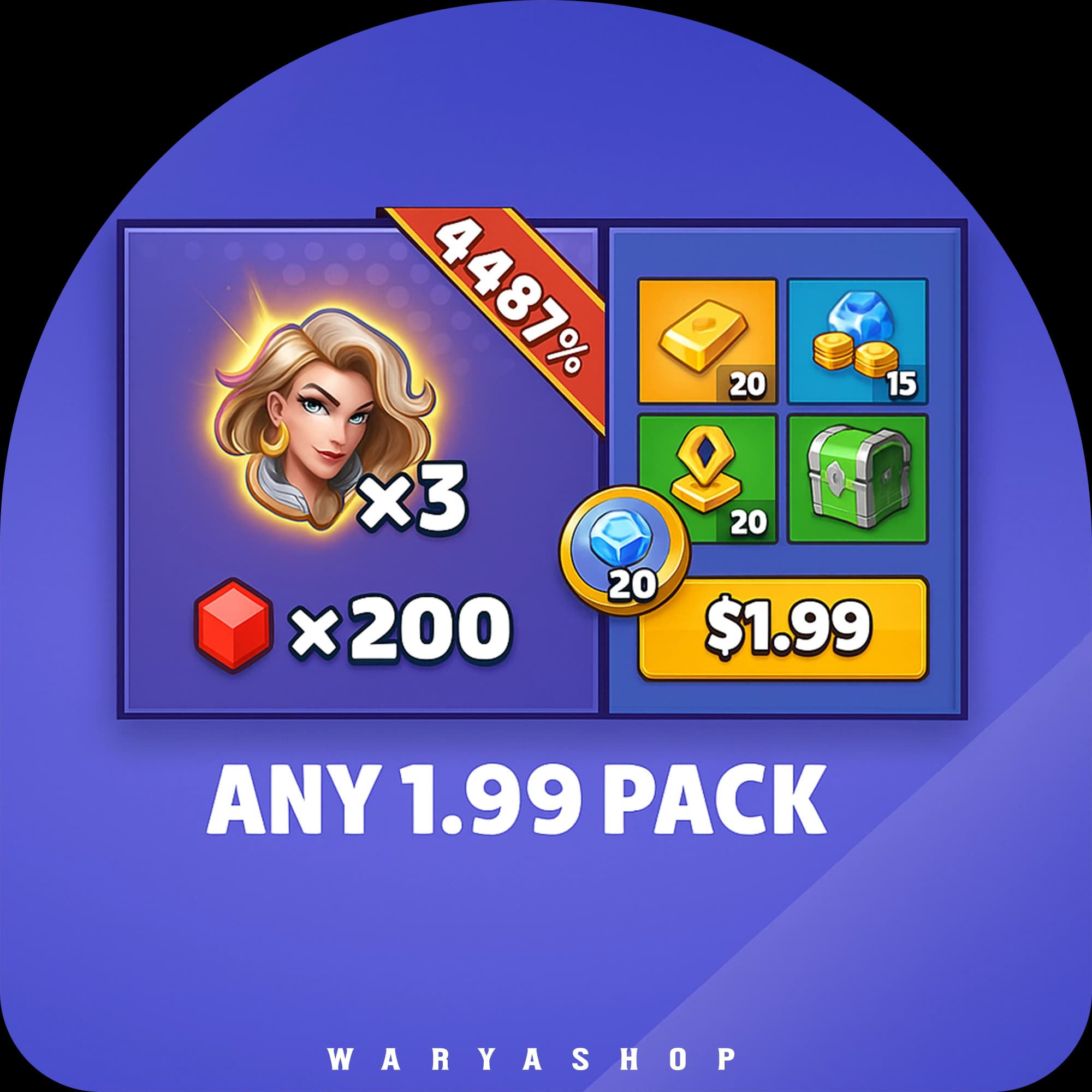آیتم دلخواه 1.99 دلاری بازی Last War Survival به انتخاب شما