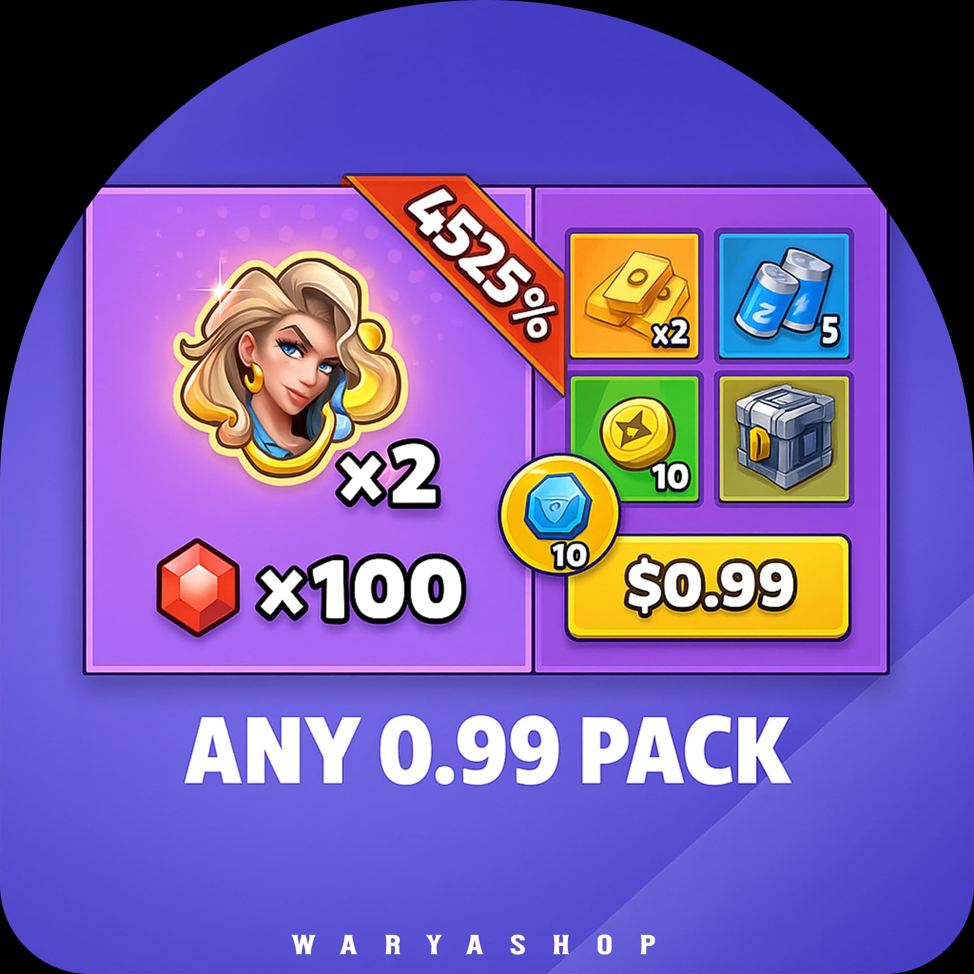 آیتم دلخواه 0.99 دلاری بازی Last War Survival به انتخاب شما