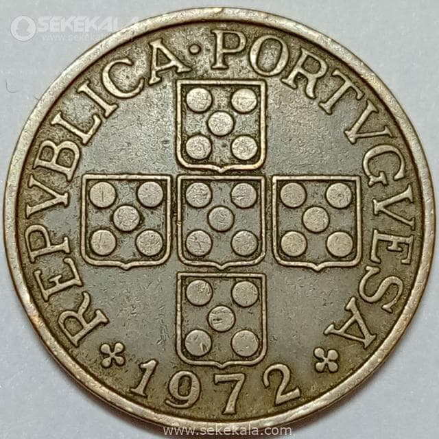 سکه 1 اسکودو پرتغال 1972 — تصویر ۲