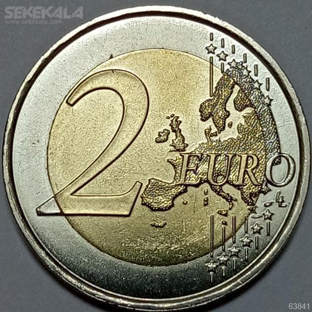 سکه 2 یورو یادبودی اسپانیا 2024 (کمیاب)(UNC) (دویستمین سالگرد نیروی پلیس ملی) — تصویر ۲