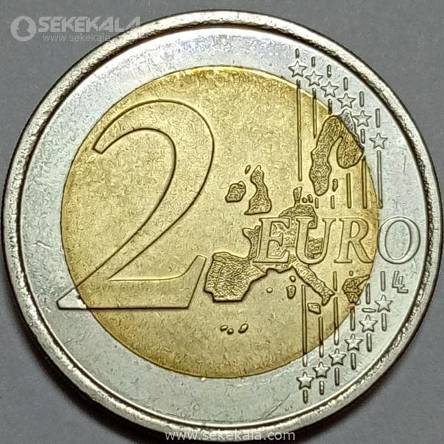 سکه 2 یورو یادبودی لوکزامبورگ 2005 (کمیاب)(UNC) (پنجاهمین سالگرد تولد هانری و صدمین سالگرد مرگ آدولف پادشاهان لوکزامبورگ) — تصویر ۲