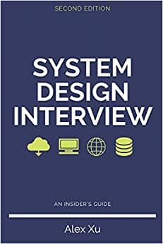 جلد معمولی سیاه و سفید_کتاب System Design Interview – An insider’s guide, Second Edition