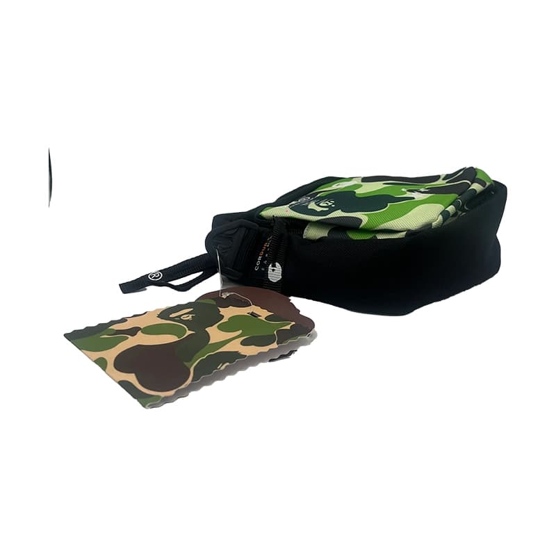 بادی بگ یا کیف بیپ Bape وارداتی سبز — تصویر ۲