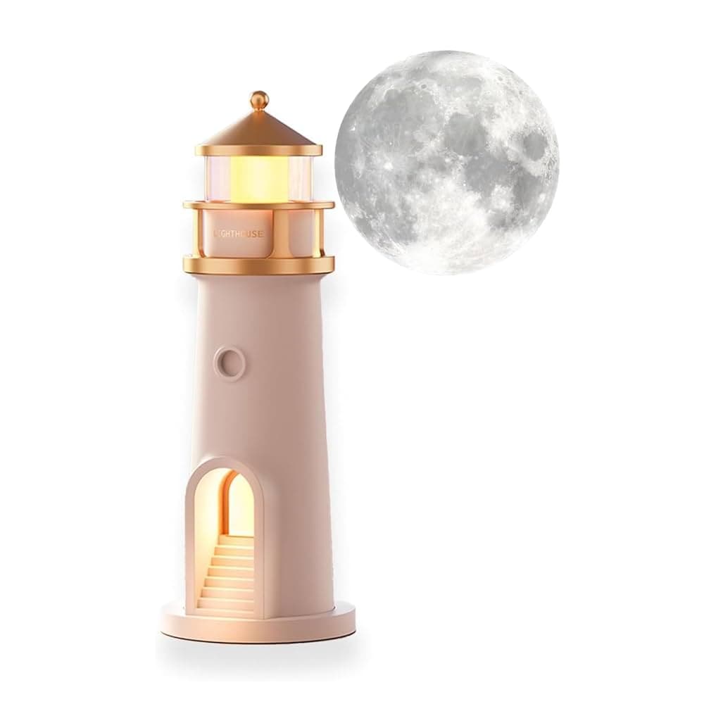 چراغ خواب و پروژکتور مدل Lighthouse moonlight projector