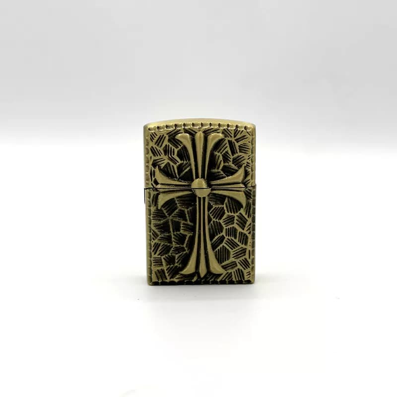 فندک کروم هارتز Chrome Hearts برنزی