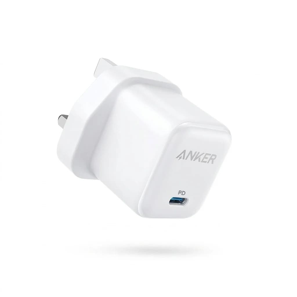 آداپتور شارژر انکر مدل powerport3 20w cube A2149 — تصویر ۲
