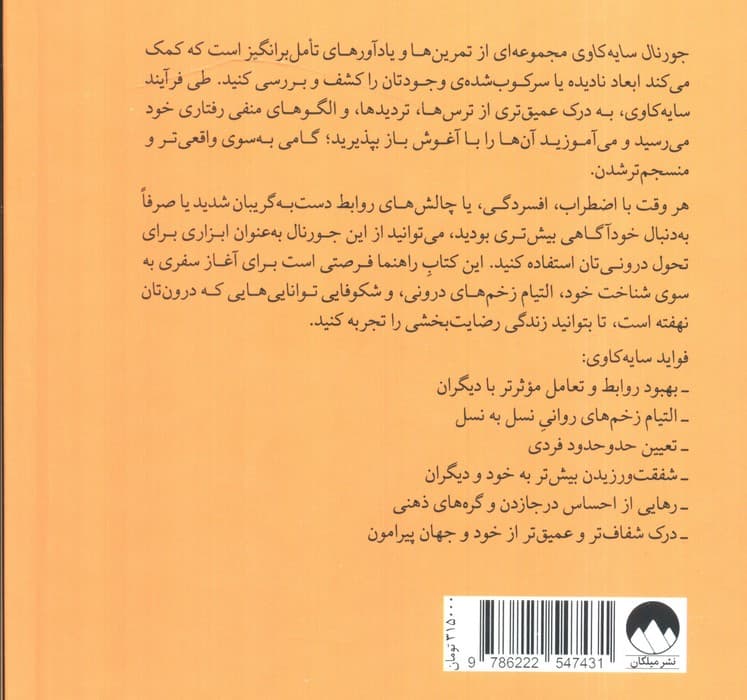جورنال سایه کاوی (راهنمایی برای شناخت و تعالی بخش های تاریک وجود) — تصویر ۲