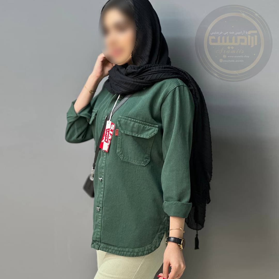 مانتو کتان کوتاه وارداتی رنگی