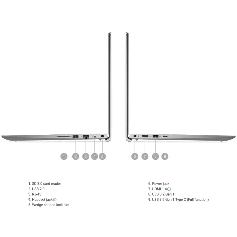 لپ تاپ دل VOSTRO 15 3530 | i3 1305U | 8GB DDR4 | 512GB SSD — تصویر ۶