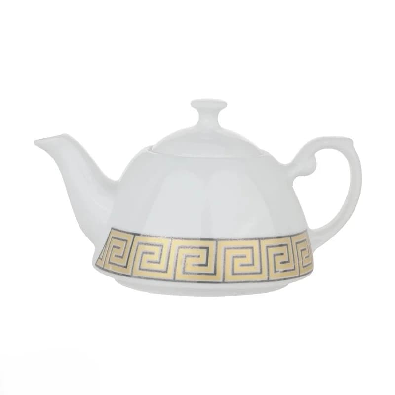 کتری استیل با دو قوری ( براق طلایی ) برند ام جی اس MGS کد کالا K41013 — تصویر ۲