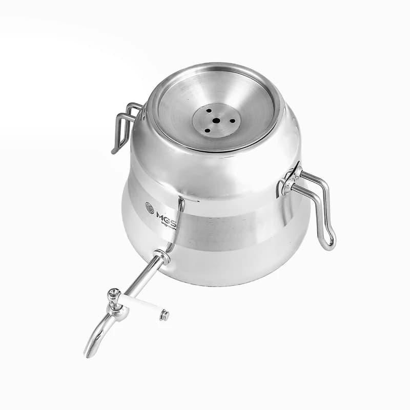 کتری استیل با دو قوری برند ام جی اس MGS کد کالا K41011 — تصویر ۶