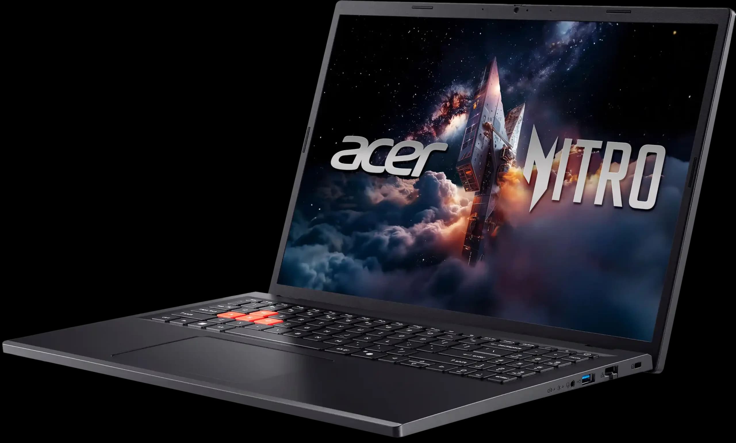 لپ تاپ 16 اینچی ایسر Nitro Lite NL16 | i5 13420H | 16GB | 512GB SSD | RTX 4050 — تصویر ۳
